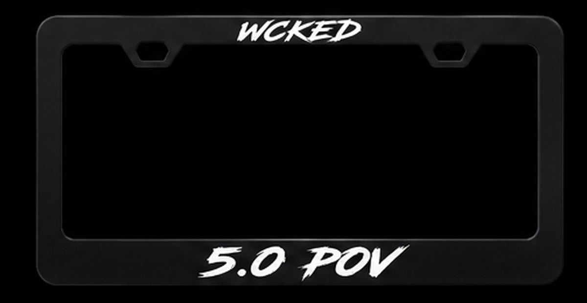 5.0 POV Plate Frame